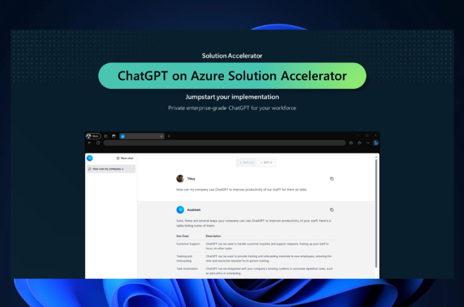 Microsoft Launches Azure ChatGPT